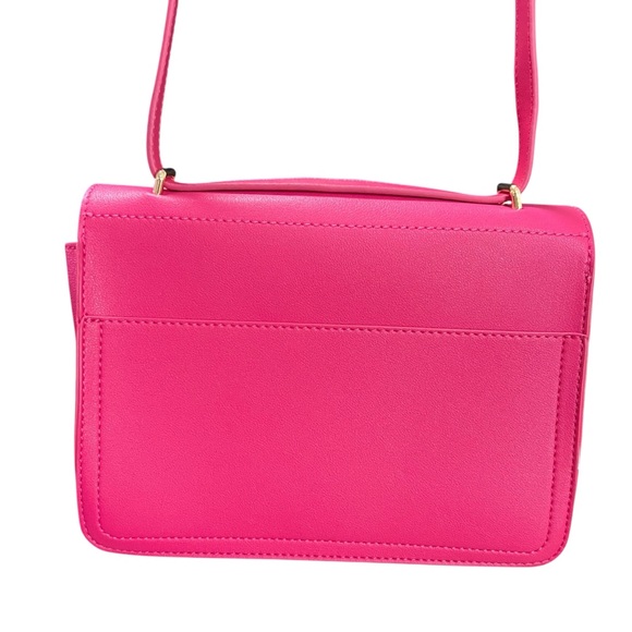 NICOLE MILLER NEW YORK Pink Crossbody Bag Adjustable Straps Barbiecore Casual - Picture 4 of 8